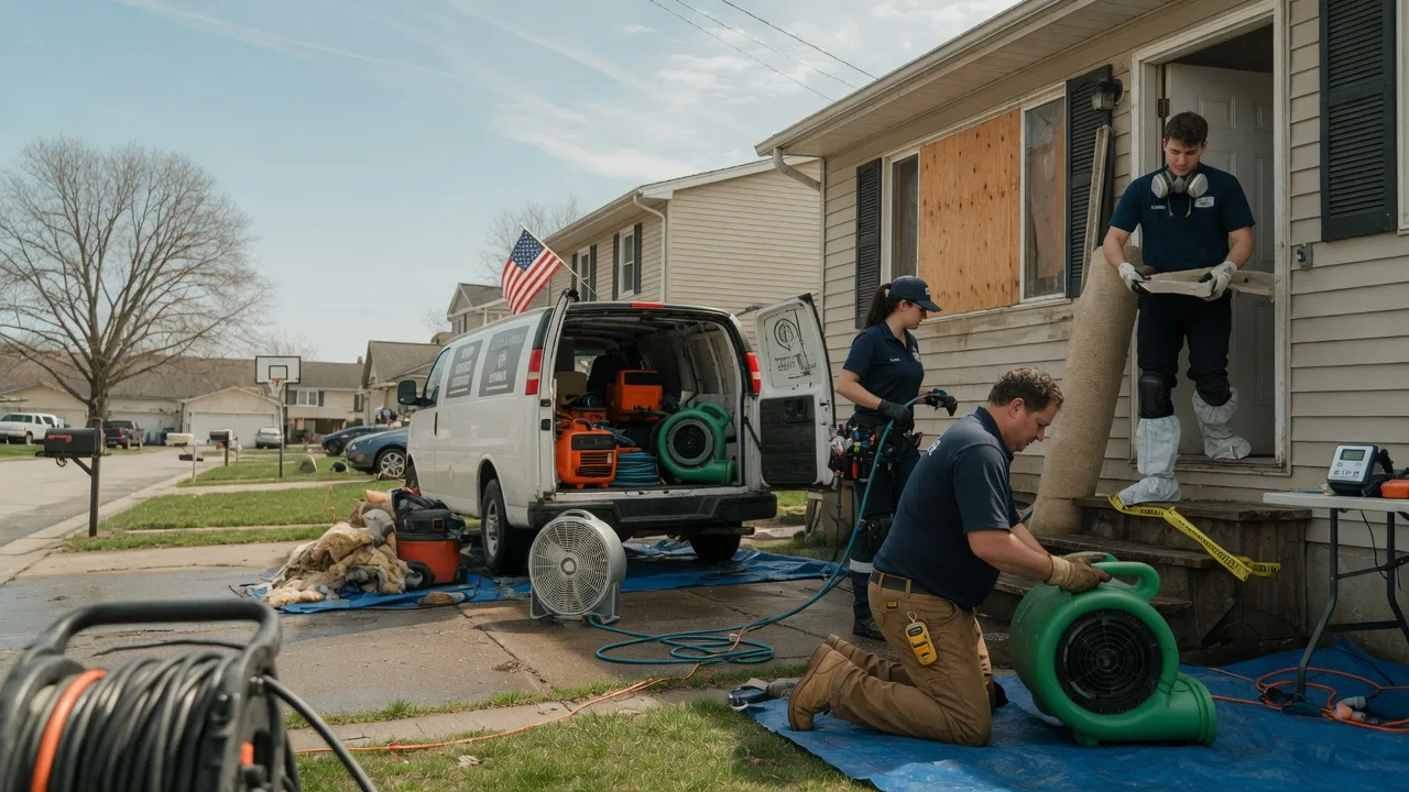 Water Damage Restoration in Clarks Mills, PA near me